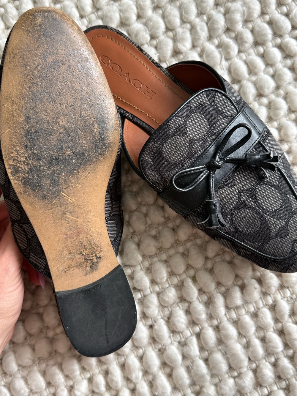 Coach slip on Mules - Picture 3 of 4